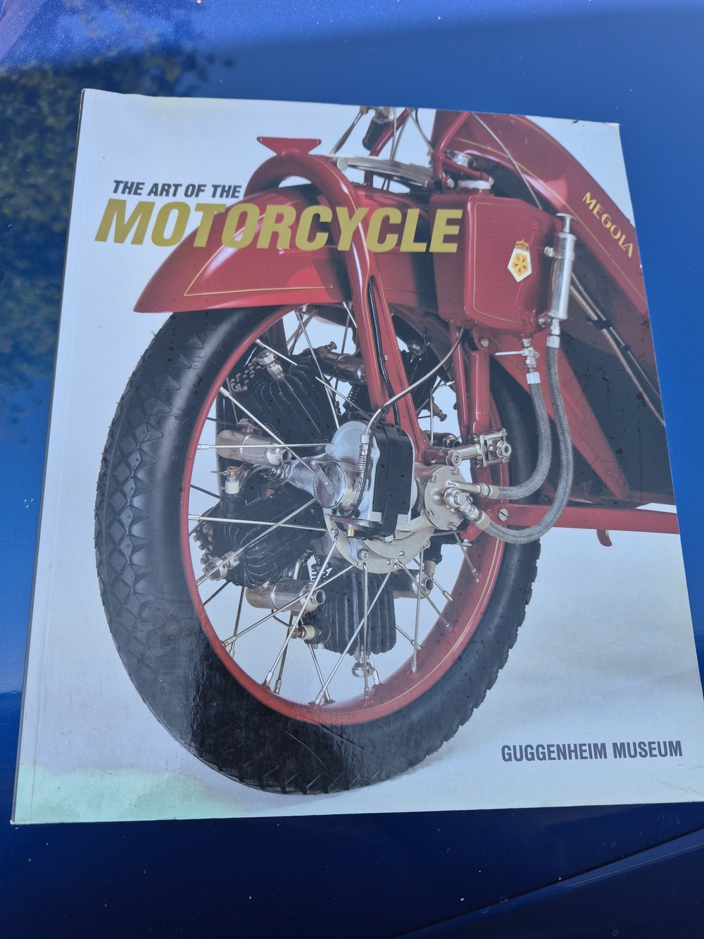 The Art of the Motorcycle Hardcover - Red Motorcycle Cover